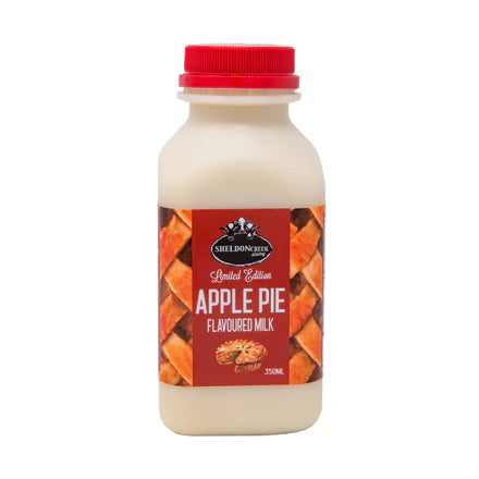 Sheldon Creek Dairy Apple Pie  Milk