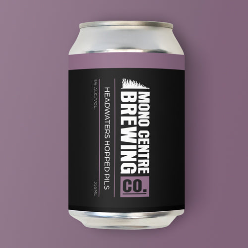 Mono Center Brewing Cans