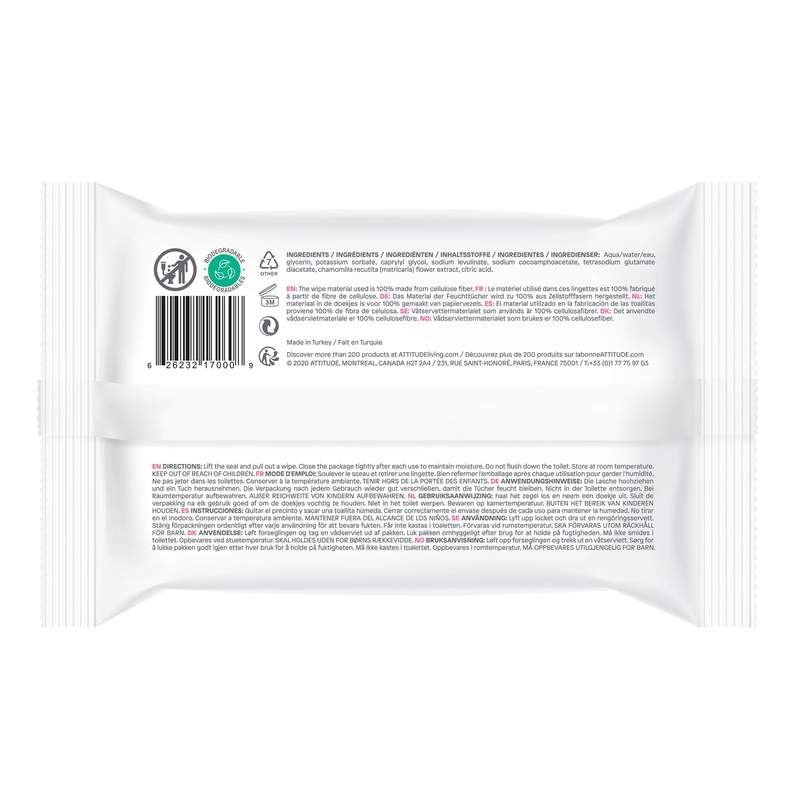 Attitude Baby Sensitive Skin Wipes