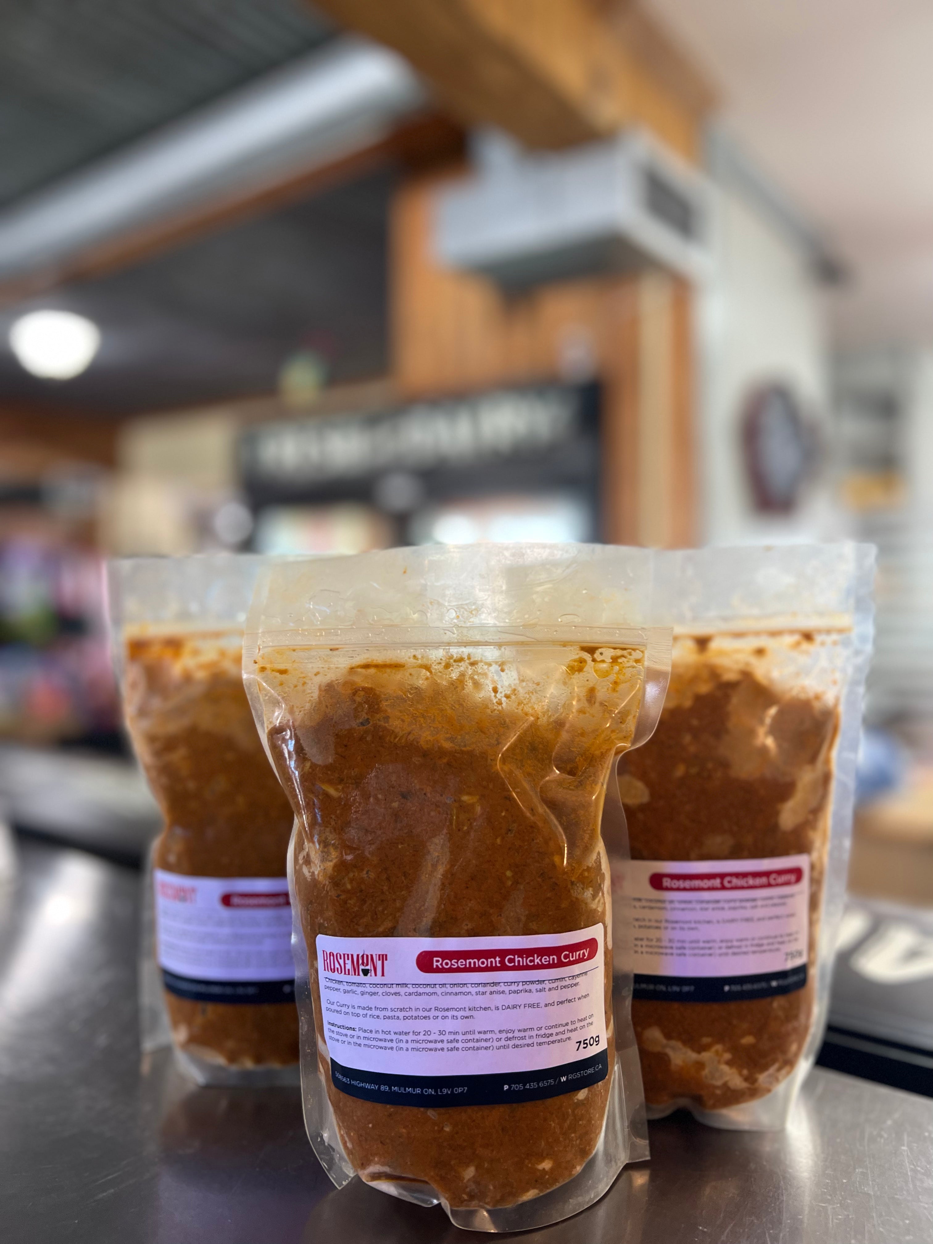 Rosemont Chicken Curry - Dairy Free