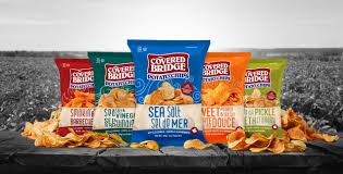 Covered Bridge Potato Chips - Cheddar Cheese Crinkle Cut