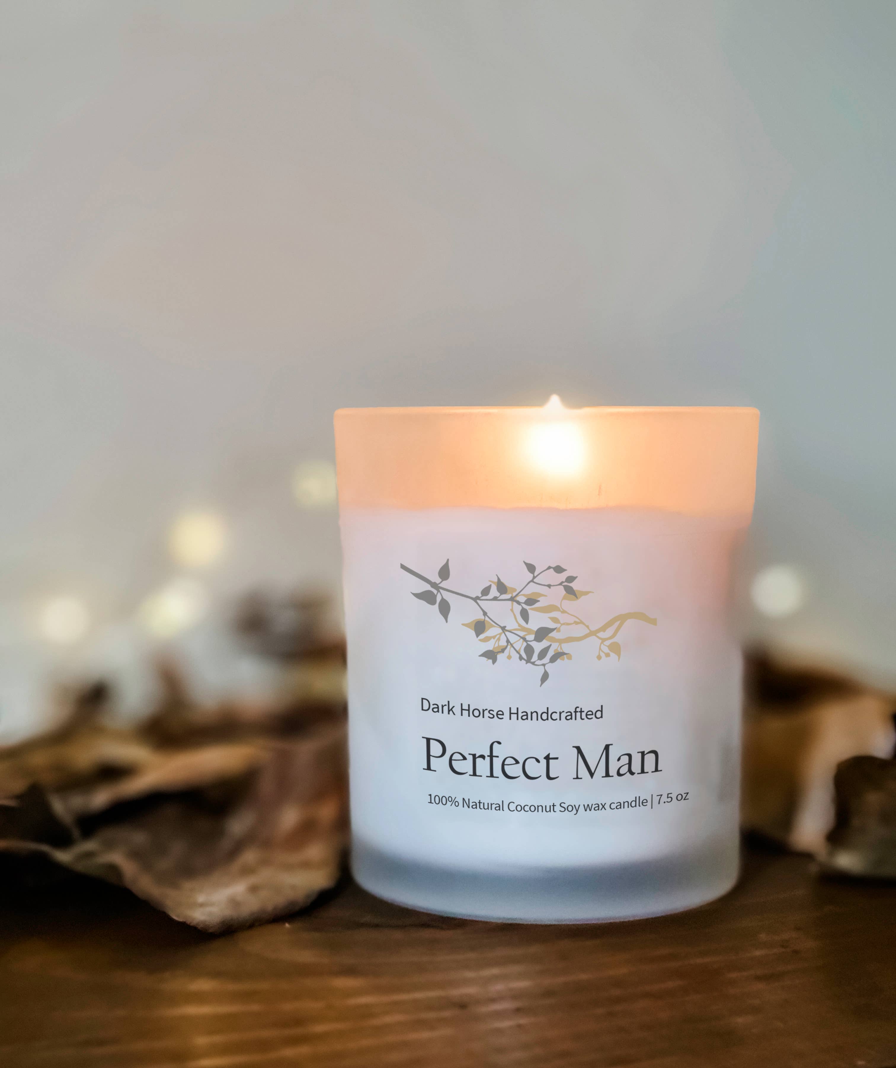 Perfect Man - Luxury Natural Coconut Soy Candle