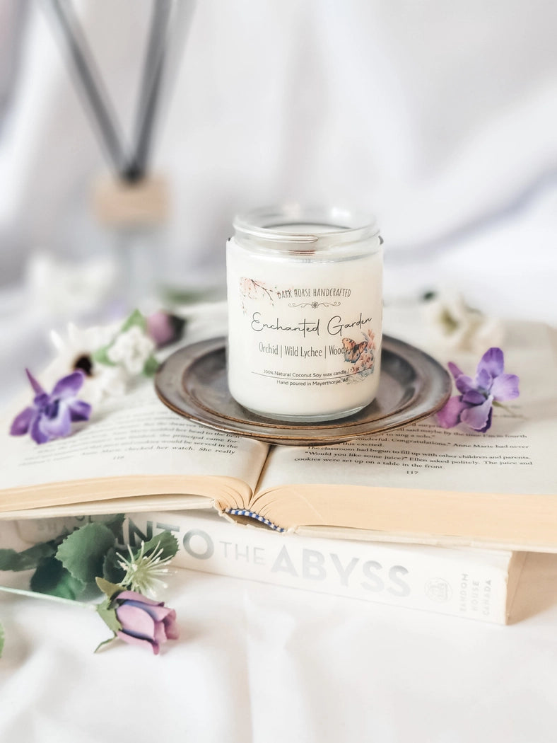 Enchanted Garden - Scented Coconut Soy Candle